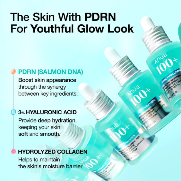 anua global ampoule serum pdrn hyaluronic acid capsule 100 serum 1161173229