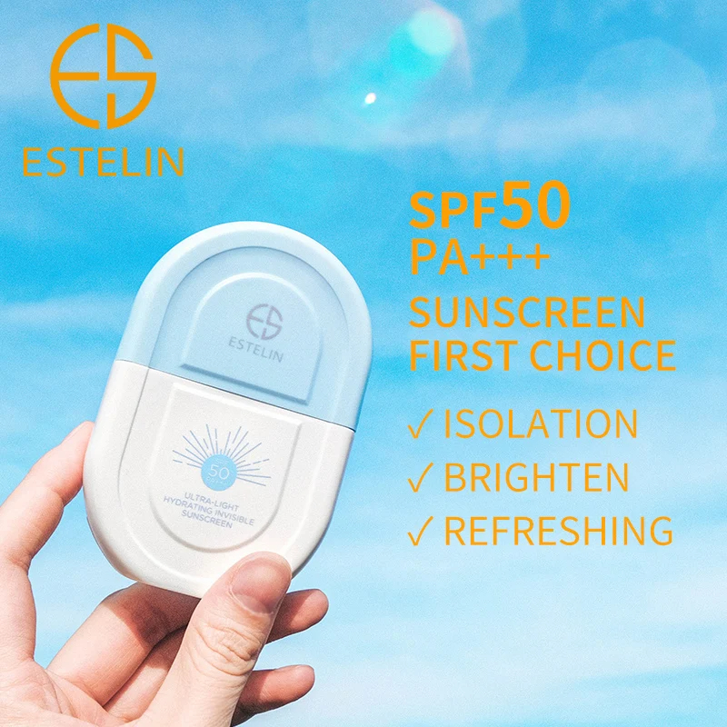 ضدآفتاب فوق سبک آبرسان بیرنگ استلین Estelin Ultra Light Hydrating Invisible Sunscreen SPF50 PA 2