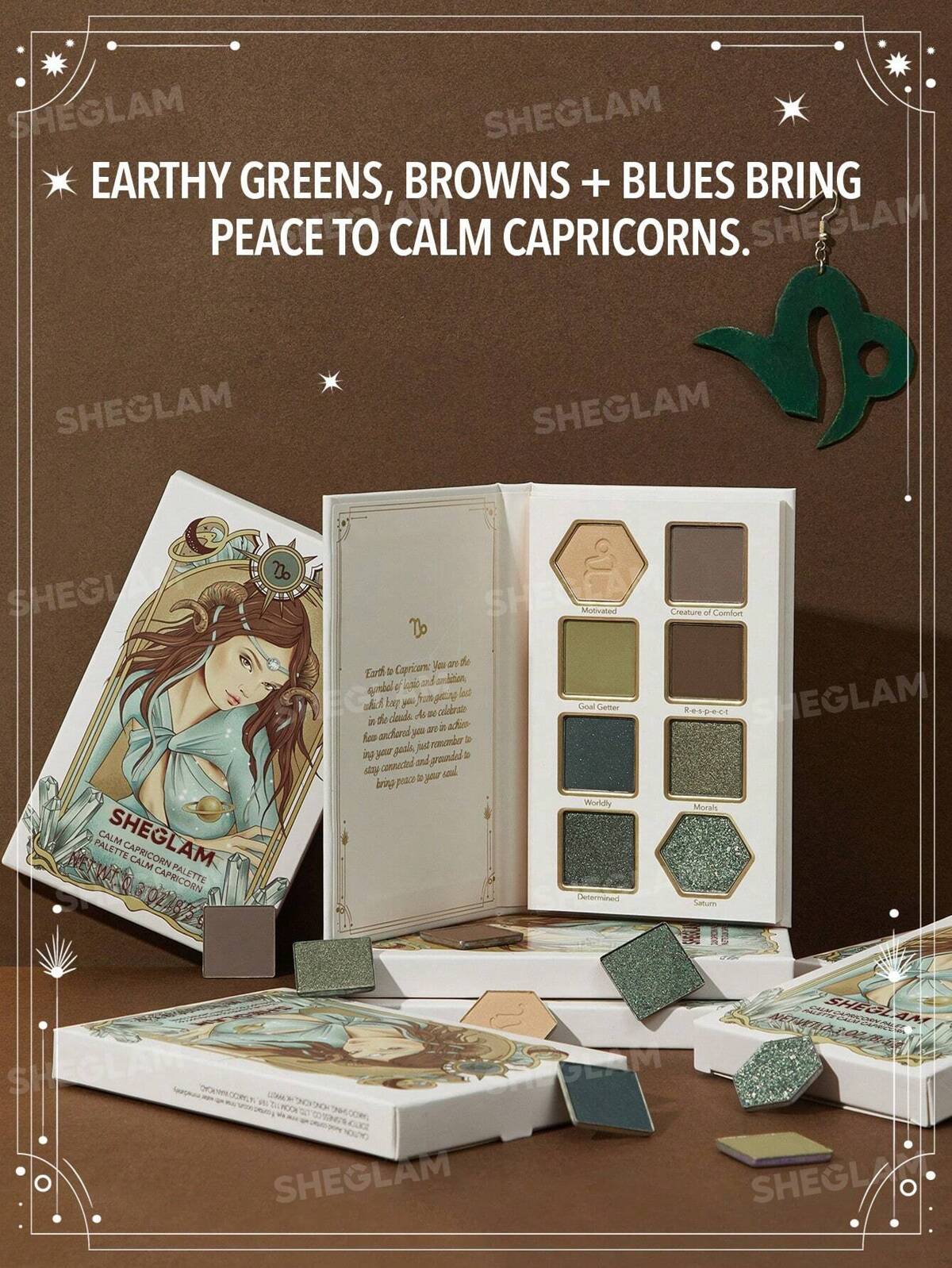 پالت سایه چشم شیگلم مدل Calm Capricorn