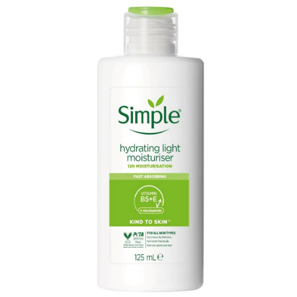 simple hydrating light moisturiser
