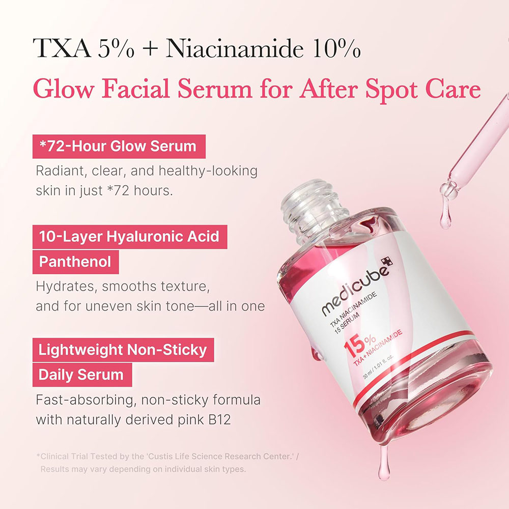 سرم ضد لک مدیکیوب TXA Niacinamide 15% 3 سرم ضد لک مدیکیوب TXA Niacinamide 15%
