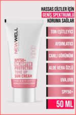 کرم ضد آفتاب تون آپ SPF50+ Enlighter Protector نیو ول - Image 2
