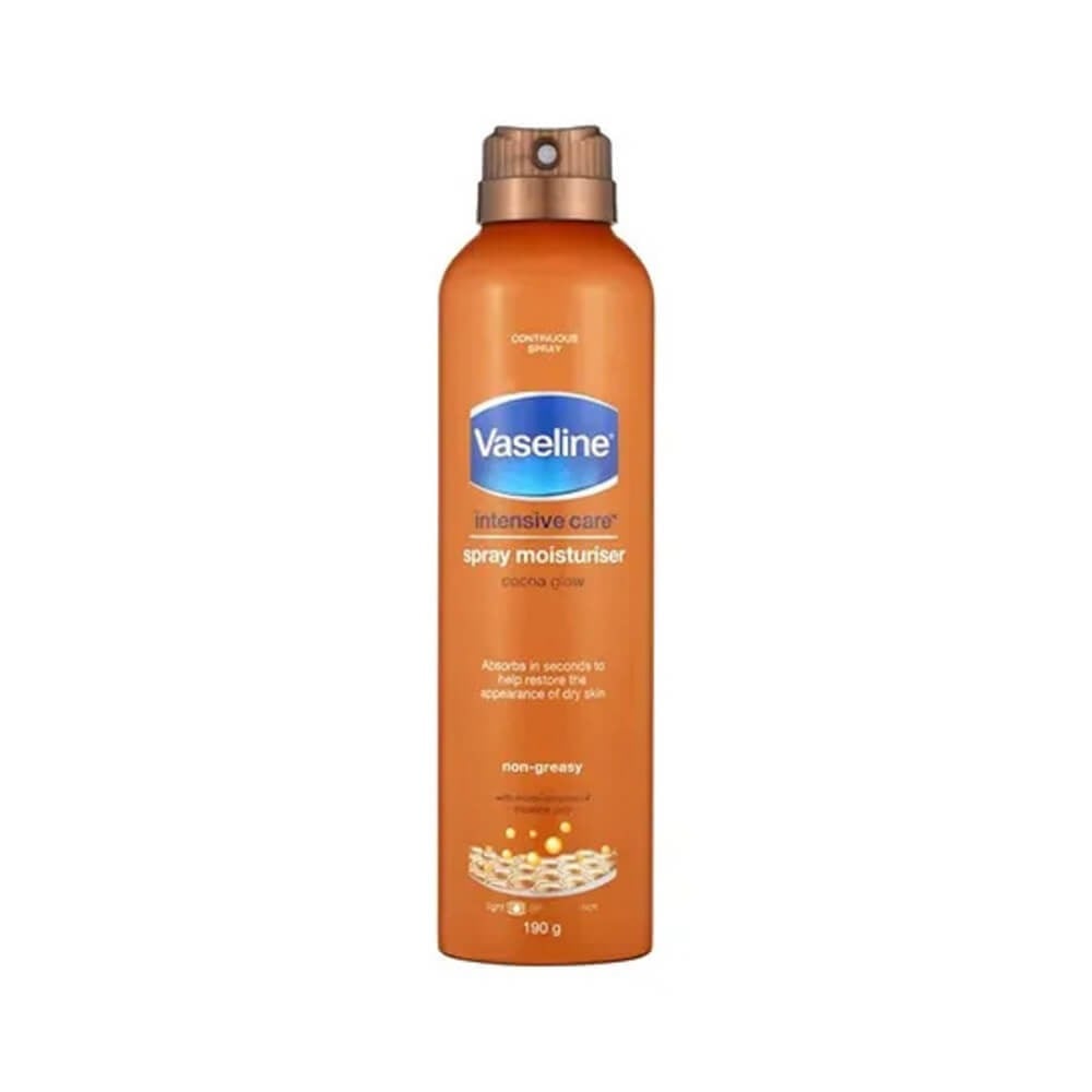 اسپری مرطوب کننده و ضد تعریق وازلین 190میل