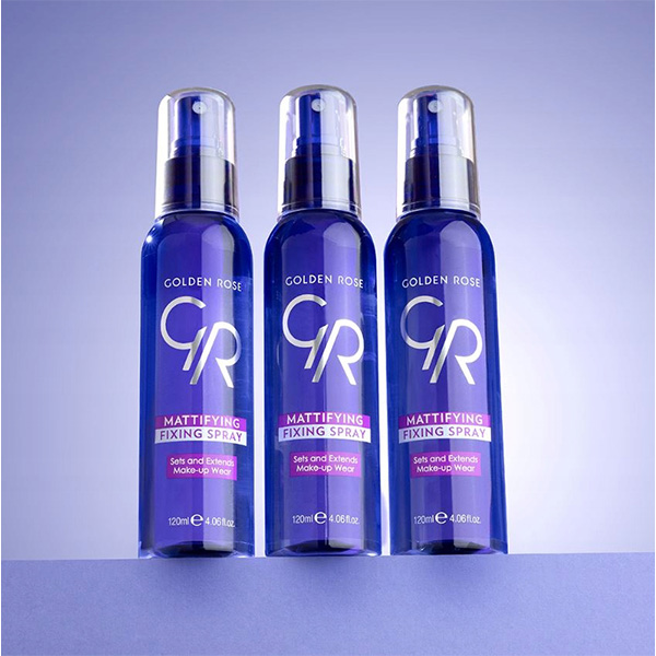 اسپری فیکس مات گلدن رز اصل ترکیه ۱۲۰ میل| Golden Rose Mattifying Fixing Spray 2 اسپری فیکس مات گلدن رز اصل ترکیه ۱۲۰ میل| Golden Rose Mattifying Fixing Spray