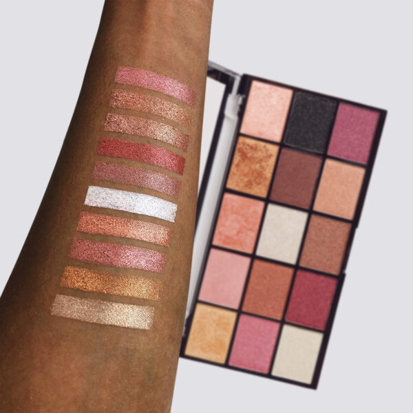 سایه15 رنگ رولوشن افکشن|Revolution Reloaded Eyeshadow Palette Affection - Image 3