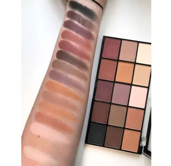 سایه چشم رولوشن بیسیک مات| revolution eyeshadow palette reloaded basic mattes - Image 4