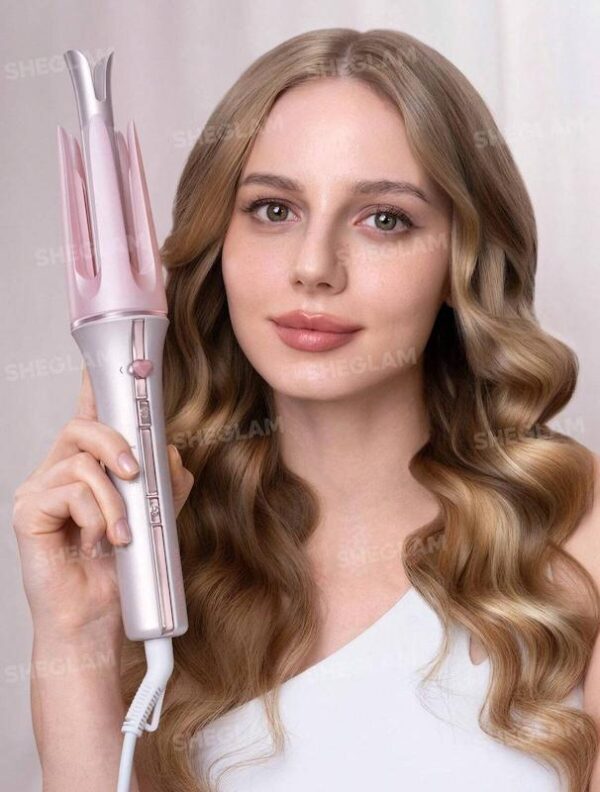 دستگاه فر کرلی شیگلم صورتی | Curly Sheglam Babe Hair - Image 2