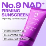 ضدآفتاب نامبوزین شماره 9 No.9 NAD+ BIO Super Defense Glow Sunscreen - Image 2