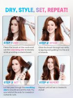 سشوار برس دار شیگلم مدل Cool Shield Blowout Brush Pro - Image 7