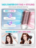 سشوار برس دار شیگلم مدل Cool Shield Blowout Brush Pro - Image 2