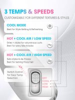 سشوار برس دار شیگلم مدل Cool Shield Blowout Brush Pro - Image 3