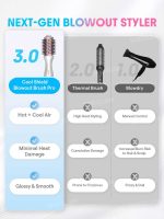 سشوار برس دار شیگلم مدل Cool Shield Blowout Brush Pro - Image 4